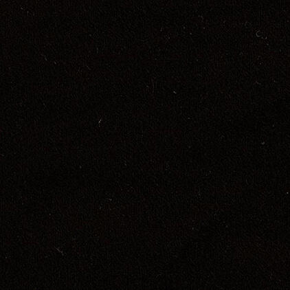 Deko Molton Double Sided Black