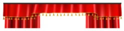 Shaped and Braided Valance